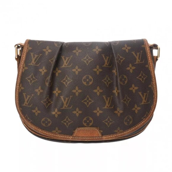 LOUIS VUITTON Monogram Menilmontan PM Brown M40474 shoulder bag - Picture 1 of 12